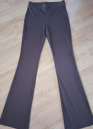 Новые брюки коричневые, в рубчик, р. м1 фото