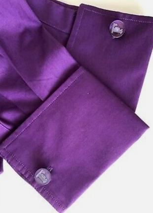 Новая шёлковая (100%silk) классическая блузка, рубашка gianfranco ferre 42 размер (италия, оригинал 100%). в наличии чёрно-белая4 фото