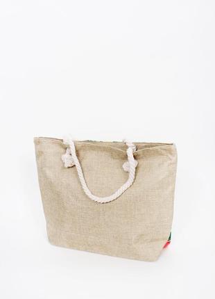 Сумка-шоппер пляжная сумка тканевая сумка на плече4 фото