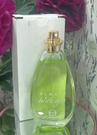 Sergio tacchini with you always туалетна вода 100 ml тестер