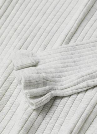 Нова укорочена, кроп кофточка, джемпер, гольф h&m в рубчик 2