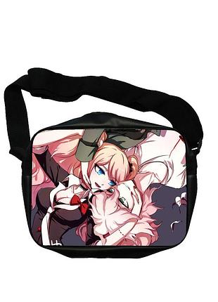 Сумка екошкіра аніме джунко нагіто данганронпа: школа отчаянія danganronpa двостороння (b0067)
