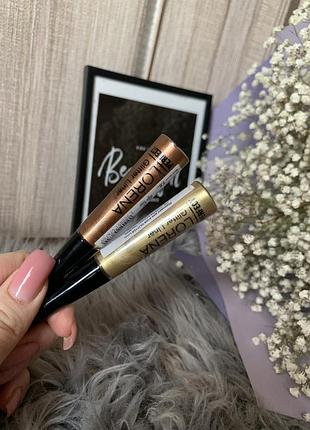 Кольорова блискуча підводна для очей , lorena beauty glitter liner