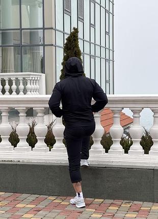 Мужской спортивный костюм синий качественный брюки штаны спортивные кофта рубашка толстовка батник джемпер кардиган бомбер свитер весенний осенний10 фото