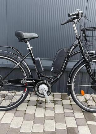Электровелосипед paola 28" планетарная втулка cubic-bike 500w 10ah 48v panasonic