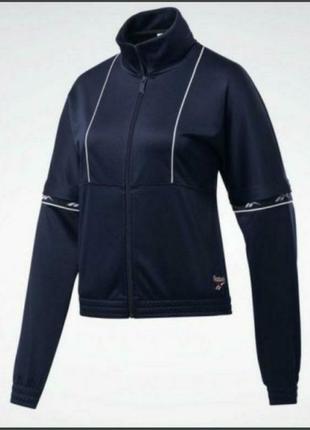 Спортивная беговая кофта reebok sport casual олимпийка спортивка