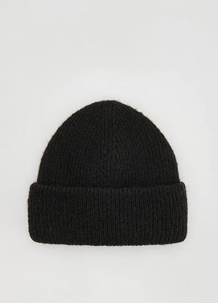 Шапка, шапочка, черная, шерсть, reserved