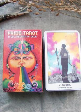 Гадальні карти таро прайд сучасна колода карт pride tarot deck