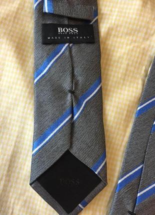 Класний чоловіча краватка "boss" italy3 фото