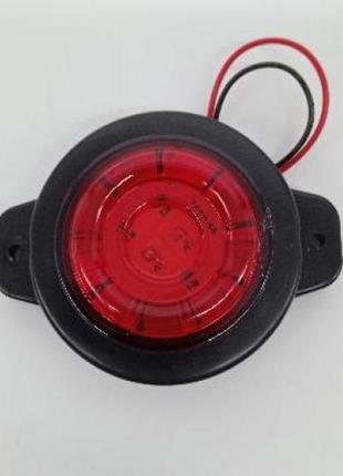 Габаритный фонарик, 9 диодный красный fr0161