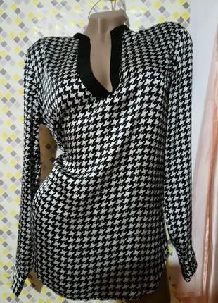 Блуза чорно - біла ralph lauren*2.23 р