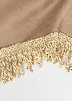 Шторка лоб+бока+спальник "велюр" scania, бежевая