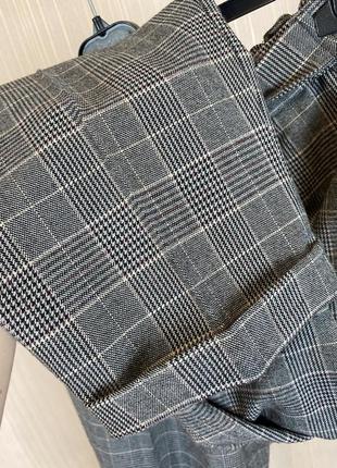 Брюки в клеточку pull and bear 5
