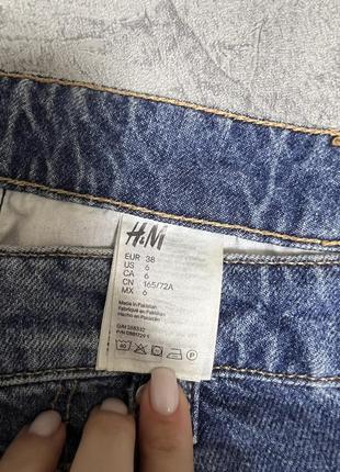 Шорти джинсові  mom shorts h&m3 фото