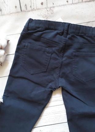 Синие треггинсы, джинсы на 4-5 лет h&m4 фото