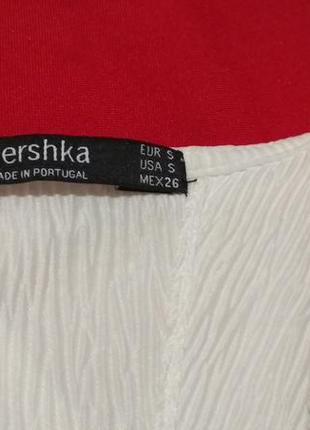 Блуза на зав"язці bershka2 фото