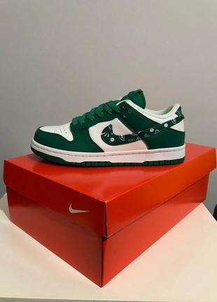 Остання пара!оригінальні nike dunk low green