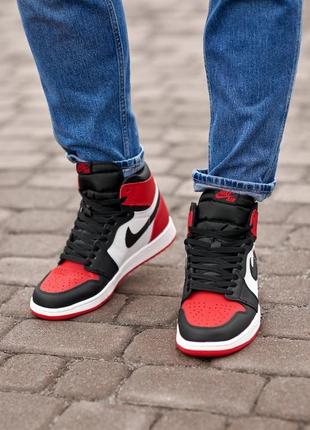 Кроссовки nike jordan 1 мужские найк аир форс1 весна2 фото