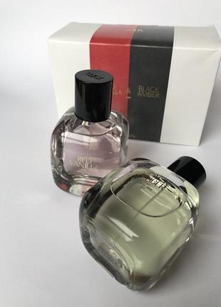 Набір парфумів black amber🖤 & red vanilla