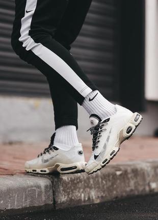 Мужские кроссовки nike air max tn terrascape plus white black 40-418 фото