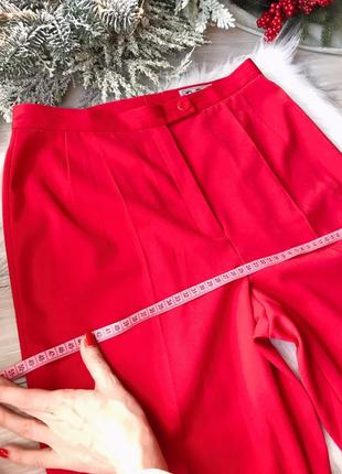 Женские красные штаны на кант6 фото