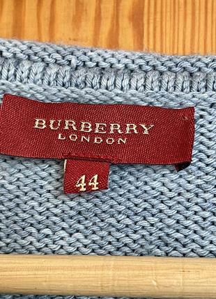 Винтажная кофта светер реглан burberry s оригинал3 фото