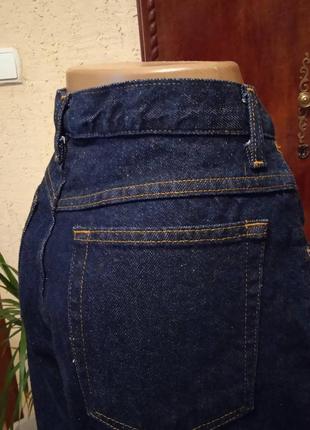 Натуральные хлопковые качественные джинсы мом момы ashkey stewart.7 фото