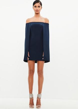 ‼️ розпродаж ‼️ ексклюзивне випускне плаття з рукавами кейп преміум колекції1 фото