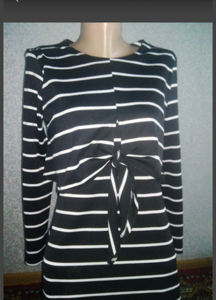 Сукня з вузлом для вагітних 4