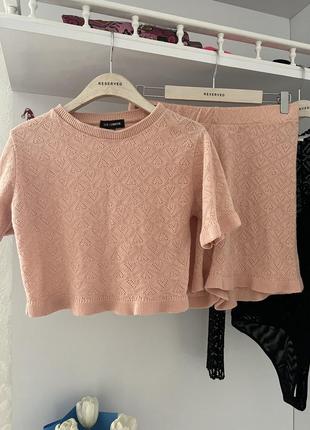 Вязаный костюм asos