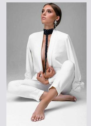 Чокер вечірній довгий