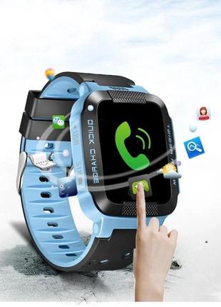 Розумний годинник smart watch y21 вбудований gps від 4 до 12 років2 фото