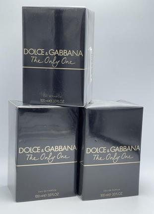 The only one 100ml dolce gabbana дольче габбана женский парфюм зе онлы ван
