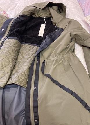 Плащ парка esprit бренд два в одному весна осінь
