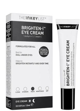 Крем для кожи вокруг глаз the inkey list brighten-i eye cream