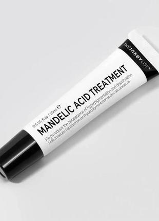 Крем пілінг із мигдалевою кислотою the inkey list mandelic acid treatment2 фото