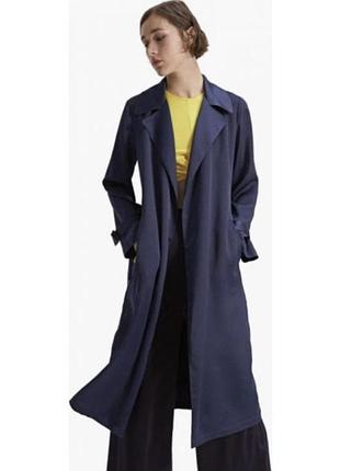 Сатиновый тренч stradivarius 5