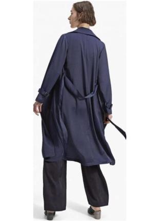 Сатиновый тренч stradivarius 4