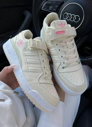 Кросівки жіночі adidas originals forum 84 low candy pink
