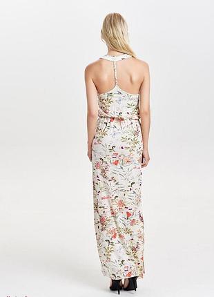 Довге літнє плаття максі в квітковий принт only l