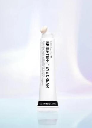 Крем для кожи вокруг глаз the inkey list brighten-i eye cream