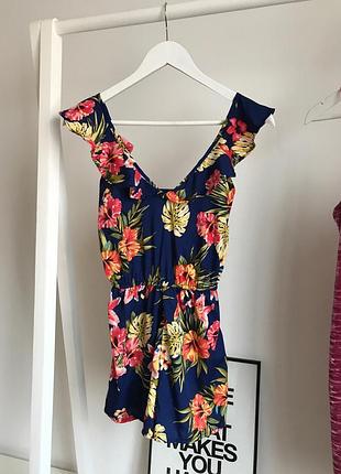 📎 синий ромпер atm