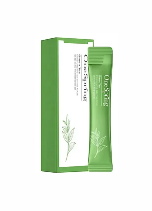 Ночная маска для лица на основе чайного дерева onespring green tea moisturizing mask