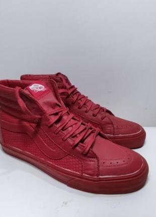Шкіряні оригінальні кеди vans р.44 (28 см)