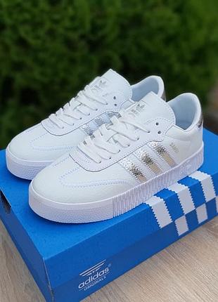 Жіночі кросівки кеди адідас самба adidas samba