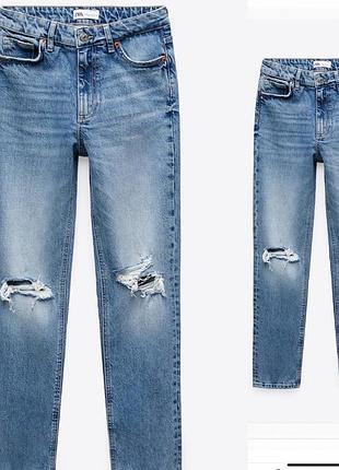 В наявності джинси zara 34,36