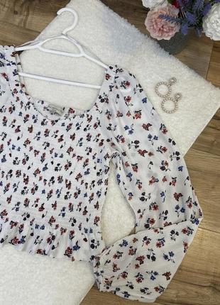 🤩блуза у квітковий принт 🤩