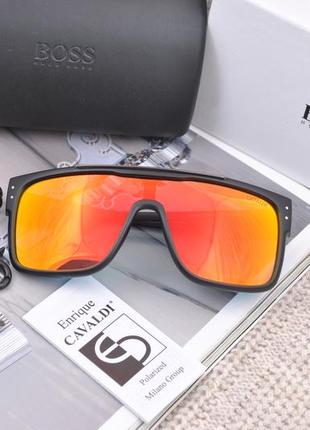 Мужские квадратные очки маска enrique cavaldi polarized3 фото