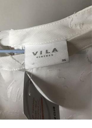 Блуза сорочка vila нова 7