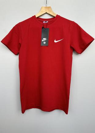 Футболка nike красная1 фото